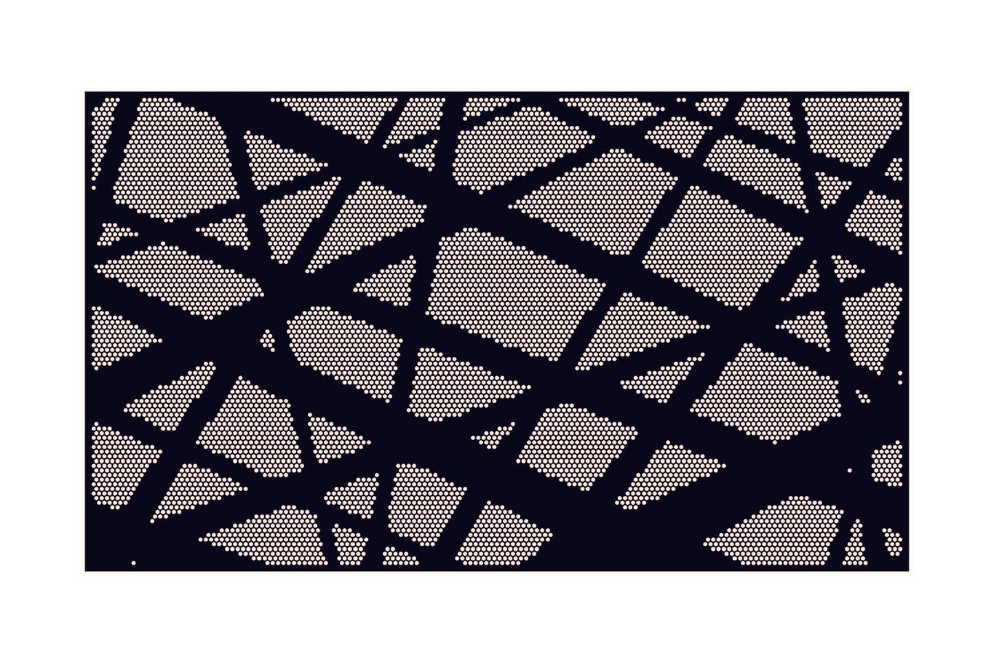 Perforated BIRD NEST Pool Panel 2 Meter KIT Black