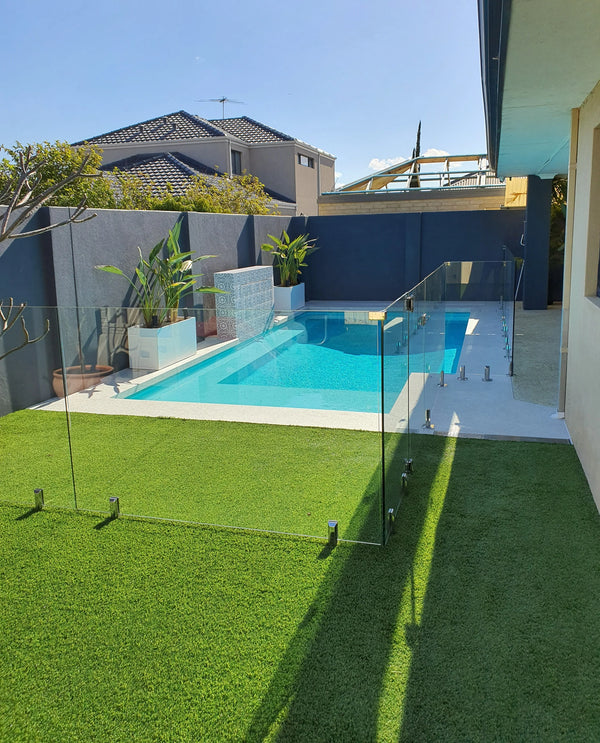 DIY Glass Pool Fencing