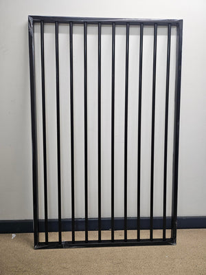 Aluminium Tubular Pool Gate 1500mm (H) x 970mm (W) Satin Black