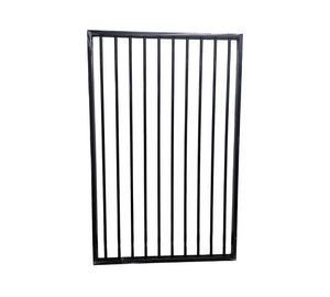 Aluminium Tubular Pool Gate 1500mm (H) x 970mm (W) Satin Black