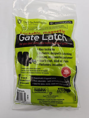 D & D Key Lock, Side Pull with Gate Stop