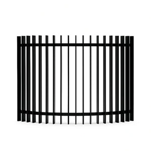 1885 (W) x 1200mm (H) Curved Blade Panel - 90 degrees INC CAPS