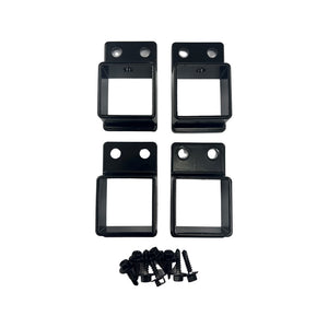 Aluminium Blade Pool Fence Post Brackets 40x40