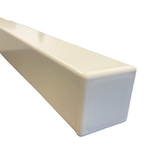 Aluminium Pool Fence Post 50x50mm Dia Classic Cream