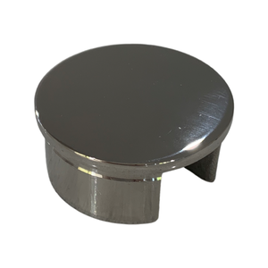 Round Slotted End Cap G316 Stainless Steel